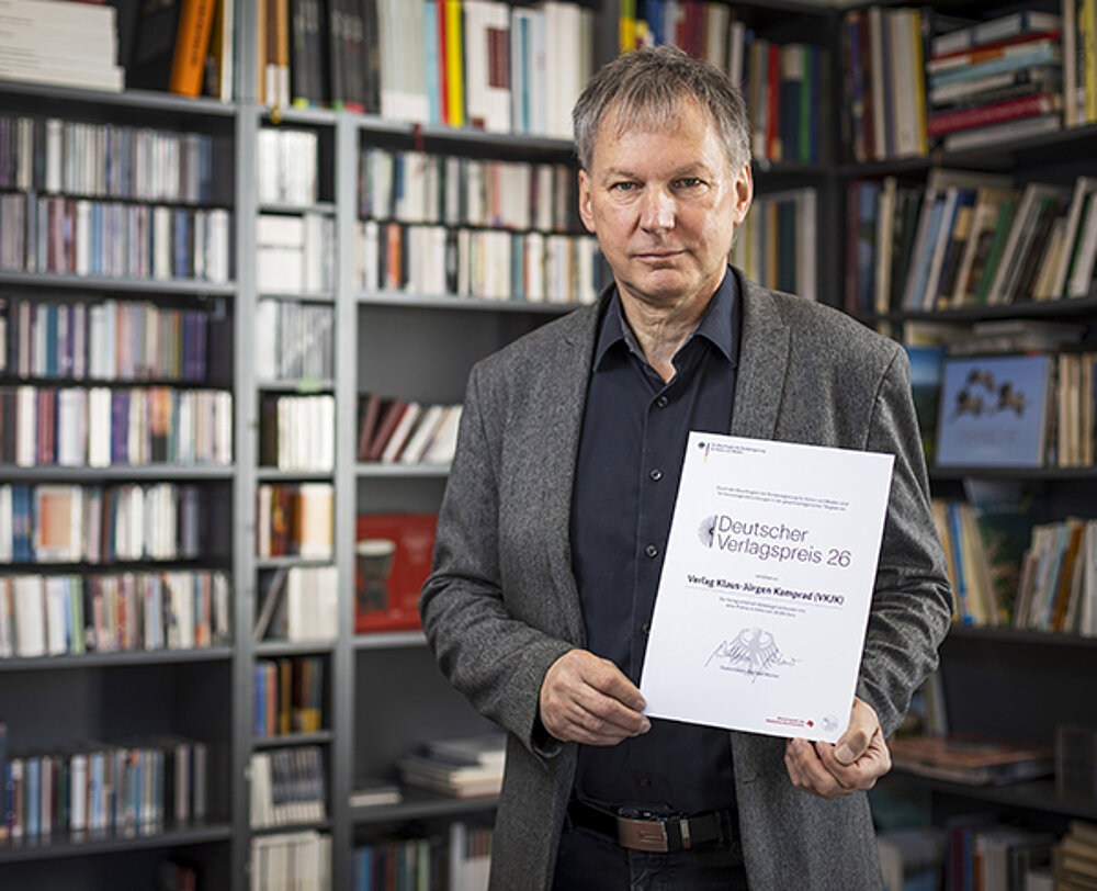 Verlagsinhaber Klaus-Jürgen Kamprad (c) KampradMedia